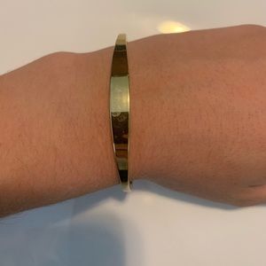 J. Crew simple gold bangle
